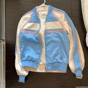 Beautiful reversible intermix aviator jacket